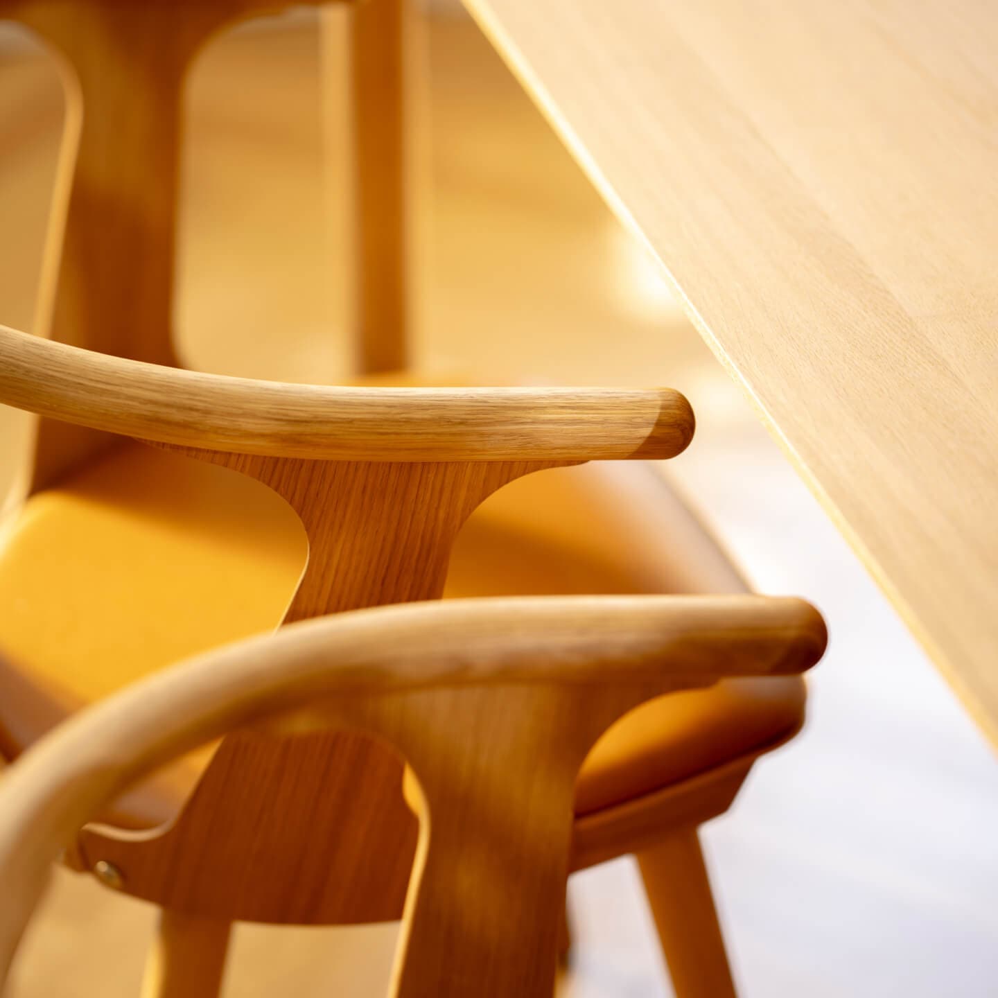 Meeting room chairs at the Functn office in Vienna.